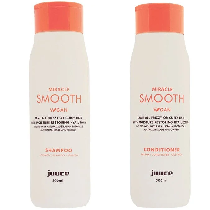 Juuce Miracle Smooth Tame All Frizzy or Curly Hair Duo