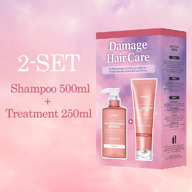 Protein Bonding SET [Shampoo 16.9fl.oz 500ml + Treatment 8.45fl.oz 250ml] - Violet Mugeot