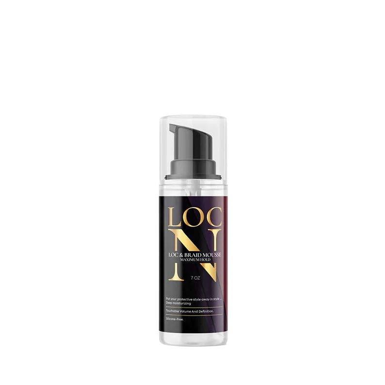 LOC N Loc & Braid Mousse Maximum Hold 7oz