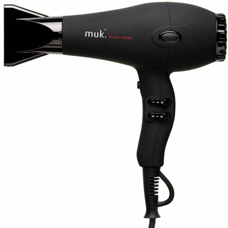 Muk Matte Black Blow Dryer 3900-IR Hair Dryer