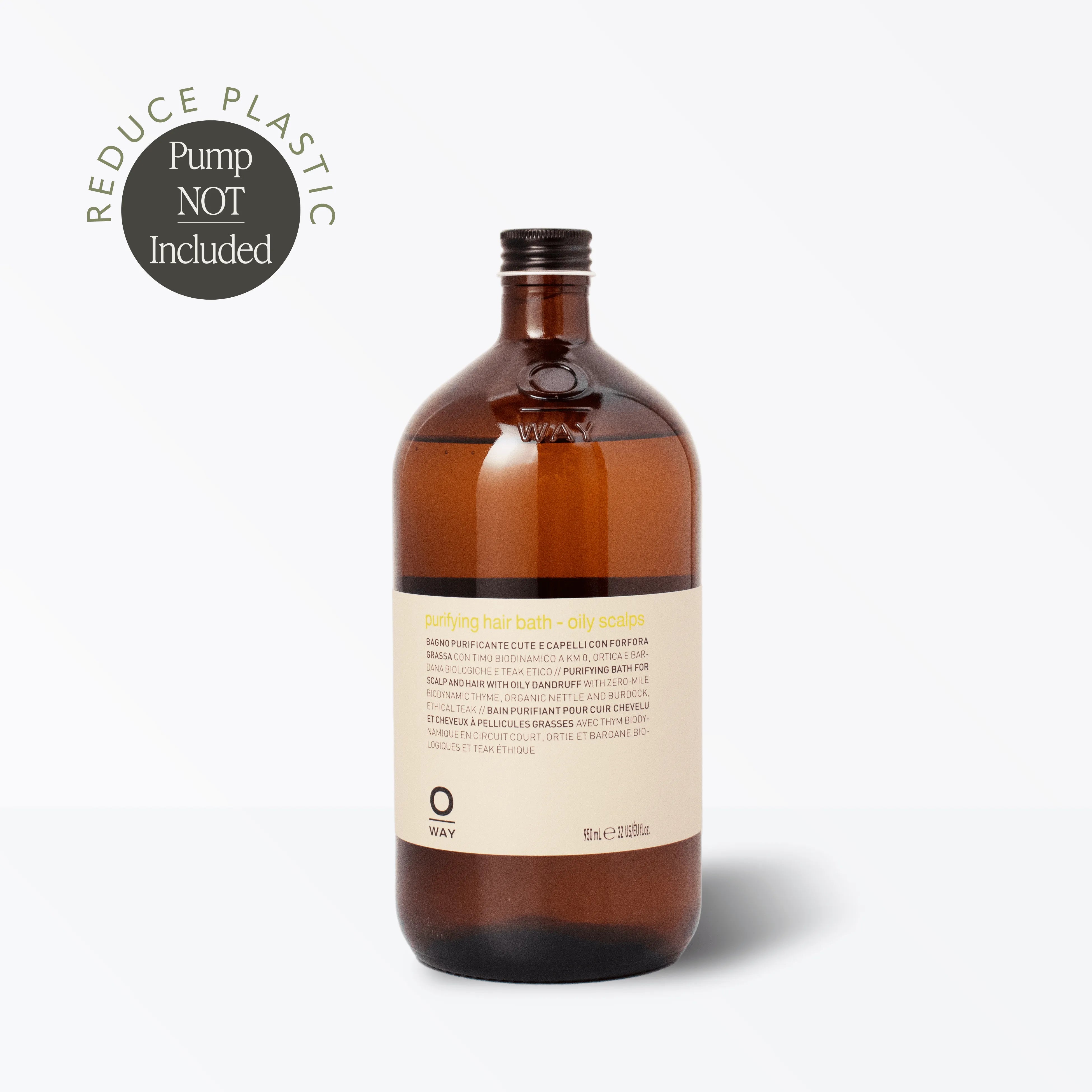 Purifying Hair Bath for Oily Scalps (950ml)