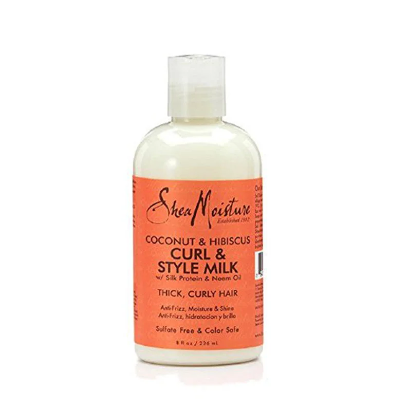 SHEA MOISTURE COCONUT & HIBISCUS Curl & Style Milk 8oz