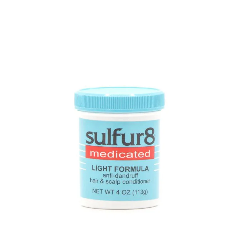 SULFUR8 Medicated Anti-Dandruff Hair & Scalp Conditioner [Light Formula] 4oz