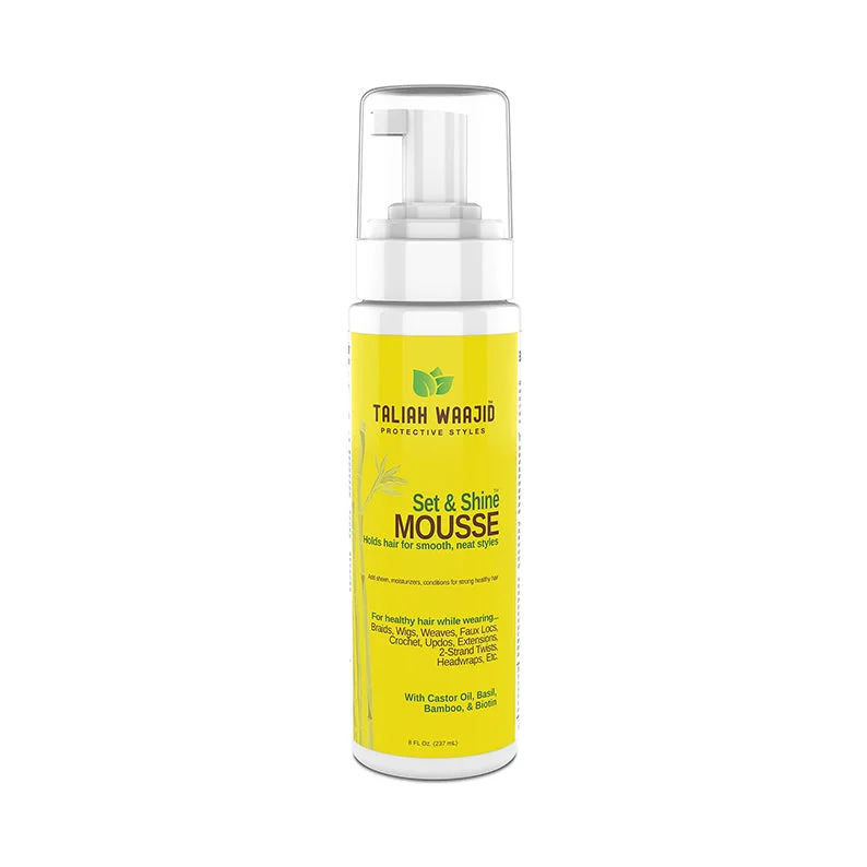 TALIAH WAAJID PROTECTIVE STYLES Set & Shine Mousse 8oz