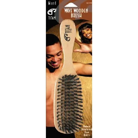 Titan Wave Brush Hard Bristle