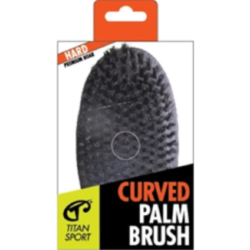 Titan Curved Palm Hard Brush