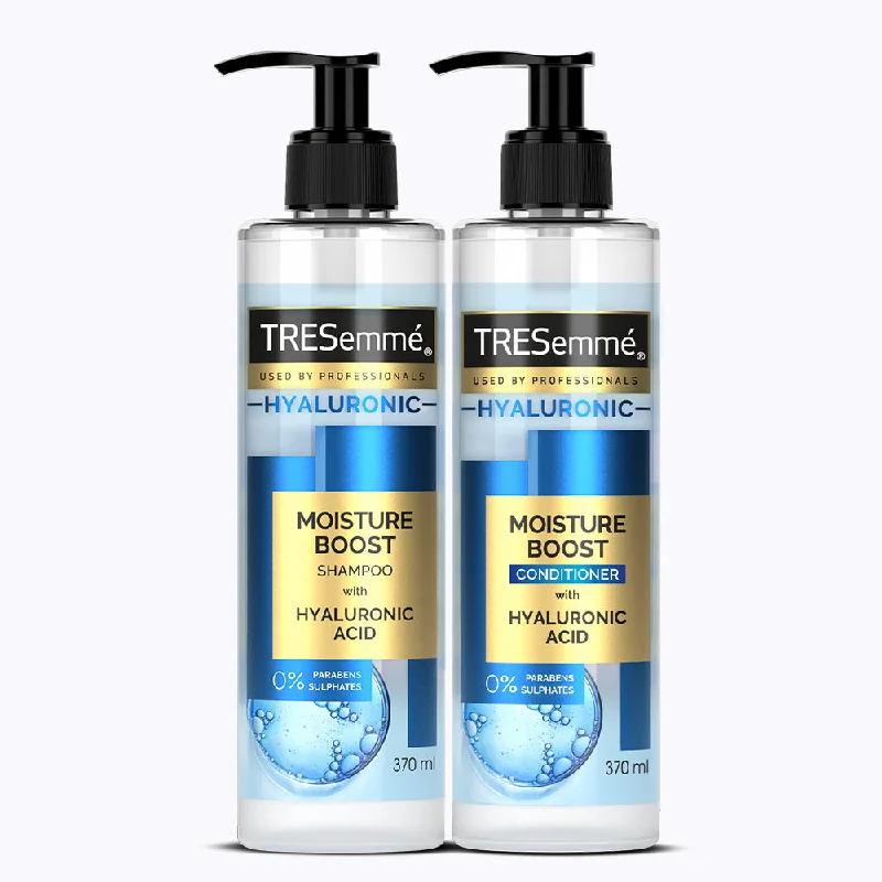 TRESemmé Moisture Boost with Hyaluronic Acid: Shampoo 370ml + Conditioner 370ml