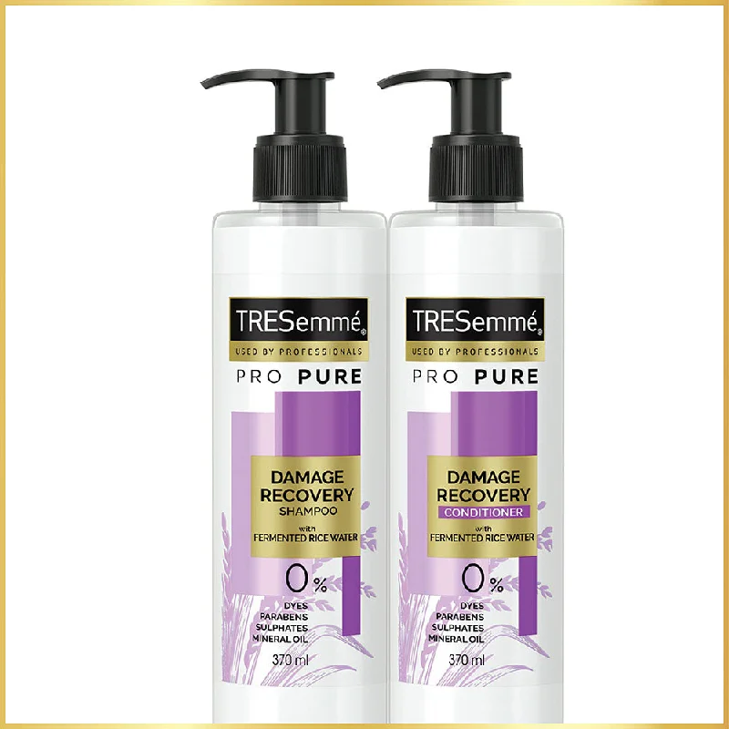 TRESemmé Pro Pure Damage Recovery Shampoo 370ml +Conditioner 370ml