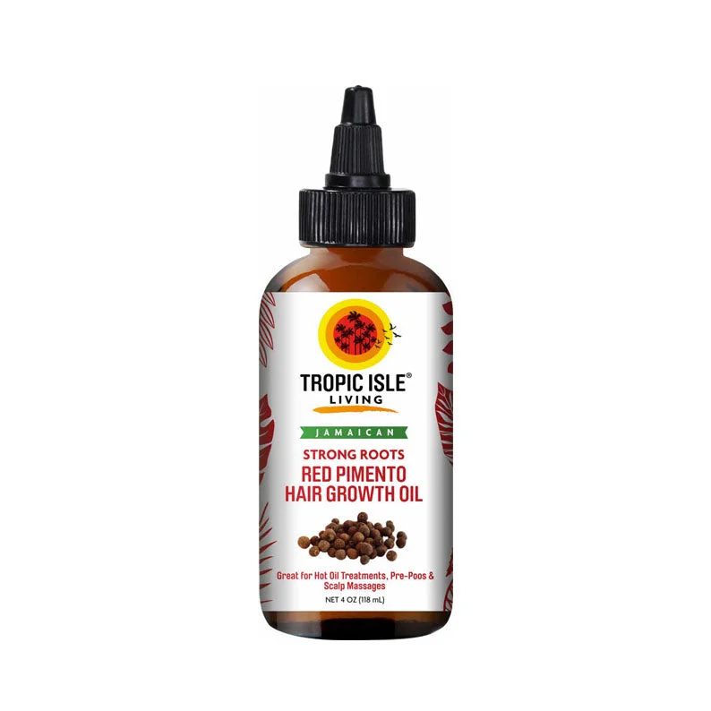 TROPIC ISLE LIVING Strong Roots Red Pimento Hair Growth Oil 4oz